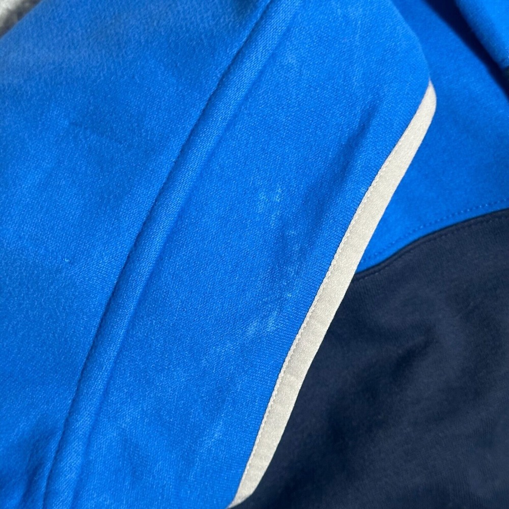 LL Bean Sweatshirt Mens Size XLT Blue 1912 Anorak Pullover Outdoor Fleece Snap - Picture 6 of 10
